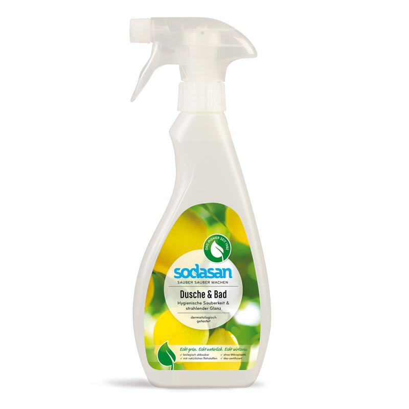Douche- en badreiniger van Sodasan, 6 x 500 ml